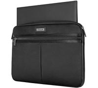 Targus TBS953GL Maletín Mobile Elite para portátiles de 13"-14", Funda Protectora con Bolsillo para Accesorios, Funda de Ordenador con Exterior Resistente - Negro