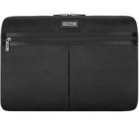 Targus TBS954GL Maletín Mobile Elite para portátiles de 15"-16", Funda Protectora con Bolsillo para Accesorios, Funda de Ordenador con Exterior Resistente - Negro