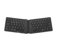 Targus Teclado ergonómico Plegable Bluetooth conexión inalámbrica para Ordenador portátil, Tableta, Smartphone Antimicrobiano (Reino Unido)