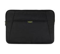 Targus TSS931GL Funda para portátil de hasta 14 Pulgadas CityGear, Funda con Cremallera con Bolsillo Delantero, Funda Acolchada y Resistente - Negro
