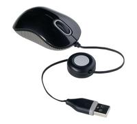 Targus Usb tipo A ratón óptico compacto - Negro, Gris