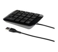 Targus USB Wire Numeric Keypad for Laptop Desktop Computer PC, Palm Size (AKP10E