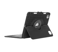 Targus VersaVu - Funda con Teclado Bluetooth para iPad Pro de 11 Pulgadas (M4) Reino Unido, Funda Protectora Delgada con Soporte Giratorio de 360°, Teclado inalámbrico Desmontable, Apto para Viajes y