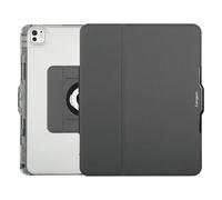 Targus VersaVu - Funda Transparente para iPad Pro de 13 Pulgadas (M4) | Soporte Giratorio de 360°, Delgada, Duradera, Transparente, Resistente a los arañazos, Ligera, para Viajes y Uso Diario