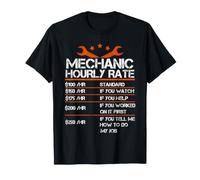 Tarifa Divertida por Hora de mecánico si me Dices cómo Hacer mi Trabajo Camiseta