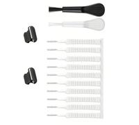 Tarifas telefónicas para limpieza de puertos Juego de cepillos Herramienta de limpieza multifuncional para Tablet Cámara Altavoz y Receptor Adecuado