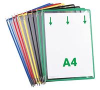 Tarifold 114009 - Pack de 10 fundas con pivotes, de PVC