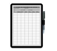 Marco porta anuncios tarifold magneto din a4 dorso adhesivo removible con portaboligrafo color negro