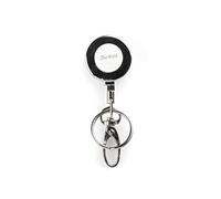 Tarifold Es 200510- Cordón Extensible Llaves, Tarjeta Identificación, Doble Enganche Anilla y Mosquetón, HEAVY DUTY (10 unidades)