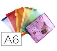 Tarifold Folder Dossier Din A6 Vertical Polipropileno 200 Mc Serigrafiado Cierre Velcro Expositor d