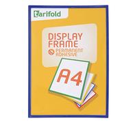 TARIFOLD Funda para colgar tarifold din a4 adhesiva azul, 194881