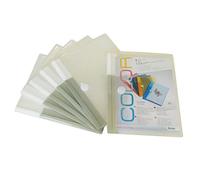 Tarifold - Funda para documentos (con scratch, A5, PP 20/100) - 6 unidades, transparentes