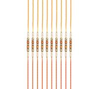 Tarini Gallery Juego de 10 Rakhi para Brother Bhabhi y Bhatija Bhai Bhaiya Raksha Bandhan Rakhi Thread Rakhi con paquete de regalo de tarjeta de felicitación, One Size, Plástico, Sin gemas