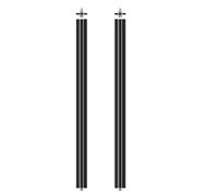 TARION Barra de extensión de Base Modular, Juego de Barras de extensión de 110 cm (2 Secciones de 55 cm) Compatible con Productos Titanrig Cart