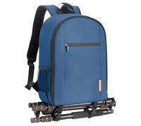 TARION Bolsa para cámara fotográfica: mochila para cámara DSLR con cubierta impermeable para laptop, compartimento para laptop, bolsa de fotos para mujeres y hombres, fotógrafos, DSLR SLR sin espejo,