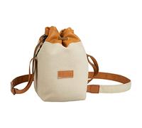 TARION Bolsa para Objetivo con Correa de Transporte, Funda para Objetivo de Lona para cámara DSLR, Amarillo, Bolso Bandolera (B3-S)