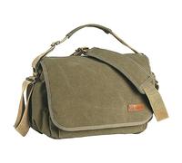 TARION Bolso de Hombro para cámara DSLR Bolso para cámara SLR Bolso de Mensajero con Cubierta para Lluvia Impermeable a Prueba de Golpes Bolsos para Lentes de Hombro (Verde)