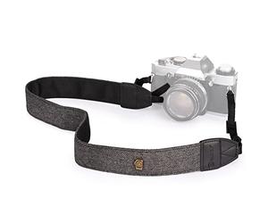 TARION - Correa para el Hombro y el Cuello para Todas Las cámaras réflex Digitales, Nikon, Canon, Sony, Pentax Classic, Color Blanco y Negro