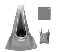 TARION Envoltura Protectora para Lente de cámara: paño Autoadhesivo mágico, Suave y Firme Grueso para Almacenamiento de Dispositivos tecnológicos, Gris, 18.5x18.5in(47x47cm), Gris