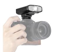 TARION Flash Pour Appareils Photo- Mini Flash Speedlite GN 13, 22 Niveles de Tiempo de Recarga de 0,1 a 1,8 s, CCT 5600 K, Compatibilidad S1/S2 para Canon, Fuji, Nikon, Sony, Olympus - Negro