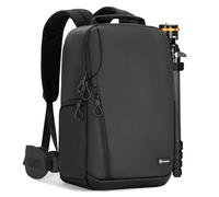 TARION Mochila impermeable para cámara réflex digital con compartimento para laptop de 14 pulgadas, cubierta de lluvia, mochila delgada para cámara de fotografía para hombres y mujeres, mochila para