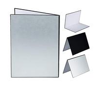 TARION Reflector de luz de cartón 3 en 1, Reflector de fotografía de Alimentos, difusor de luz Plegable para fotografía de Productos de Naturaleza Muerta (A3 (16.5 x 11.7 Pulgadas)