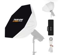 TARION Softbox Octabox de liberación rápida - 90 cm / 36 Pulgadas Plegable Bowens Mount Soft Box con diseño de Intercambio difuso Reflejo configuración en un Solo Paso, difusor de luz Octa para