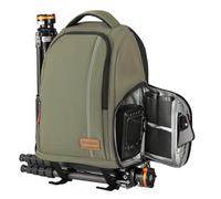 TARION Mochila Camara Bolsa Fotografia: Mochila Fotografia Impermeable Camera Reflex Digital DSLR con Compartimento para Portátil 15'' Pequeña TB-02 (Verde)