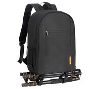 TARION TBM Mochila para cámara Mochila pequeña SLR Photo Mochila impermeable para cámara Mochila ligera y compacta para cámara con cubierta para la lluvia (TB-M-Negro)