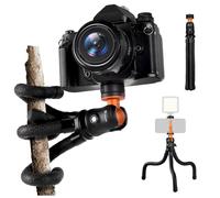 TARION Trípode Octopus: Flexible Handystativ Ministativ Handy Stativ Ständer Kamera Fotostativ Mini Stativständer con 1/4 Zoll Kugelkopf für Reise Video Fotografie