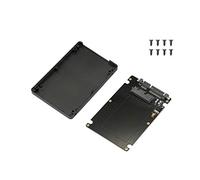 Tarjeta adaptador Micro Sata SSD HDD de 1,8 pulgadas a SATA SATA de 2,5 pulgadas con funda Micro SATA de 16 pines hembra a SATA macho de 22 pines para portátil