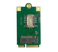 Tarjeta adaptadora 4G/5G M.2 a PCIe NGFF a Mini PCI-E con ranura para tarjeta SIM para L860-GL DW5820E DW