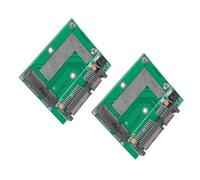 Tarjeta adaptadora compacta MSATA a 2.5 pulgadas para una integración eficiente de sistemas, tarjeta convertidora fácil de usar, configuración rápida, adaptador MSATA