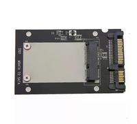 Tarjeta adaptadora de conversión de SSD MSATA a SATA de 25 pulgadas Tarjeta de transición para computadora