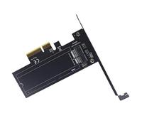Tarjeta adaptadora de disco duro PCIExpress de 12 + 16 pines para modelos 2013-2017 A1493 A1502 A1465 A1466 SSDs
