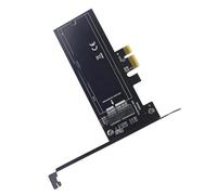 Tarjeta adaptadora de disco duro PCIExpress de 12 + 16 pines para modelos 2013-2017 A1493 A1502 A1465 A1466 SSDs