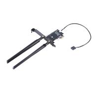 Tarjeta adaptadora de doble banda WiFi compatible con Bluetooth a PCIE con disipador de calor para una conexión mejorada