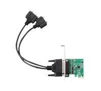 Tarjeta adaptadora de puerto PCIE avanzada de 1 x a DB9pin para una transmisión de datos eficiente en conexión de módem de configuración industrial