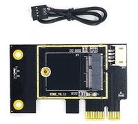 Tarjeta adaptadora de red inal?mbrica NGFF M.2 a PCIE compatible con 7260