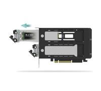 Tarjeta adaptadora ICY DOCK MB842M5P-B ExpressSlot Elite PCIe 5.0 x8 2x M.2 NVMe extraíble