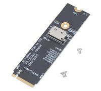 Tarjeta adaptadora M.2 M PCIeX4 SSD a U. OCUlink SFF-8612 para NVME U.(SFF 8639) SSD PCIE Tarjeta convertidora NVME PCIE estándar de 0.5 pulgadas