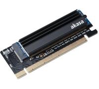 Tarjeta Adaptadora M.2 NVMe SSD A PCI-Ex Con Disipador De Calor - AKASA