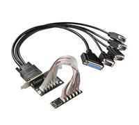 Tarjeta adaptadora multipuertos M+B Key a 232 Serial para mejorar las conectividades para la comunicación de datos de fiabilidad de PC