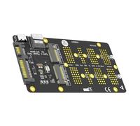 Tarjeta adaptadora NVMe 2 en 1 a SATA3 y SFF8654 para transferencia de datos de alta velocidad y expansión de almacenamiento