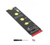 Tarjeta adaptadora NVME de 80 x 22 mm con eficiente disipación de calor para procesador de procedimientos NVME de puerto de unidad 2230 2242 2260 2280