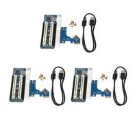 Tarjeta adaptadora PCI-E a PCI. Compatible con tarjetas de captura PCIE a 2 ranuras PCI.