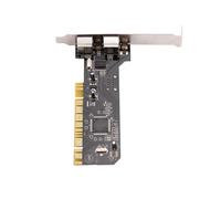 Tarjeta Adaptadora PCI una 2 Puertos Ps2 Tarjeta Ps / 2 Tarjeta Pci Tarjeta Pci Ps2 Sin USB para Teclado y RatóN Tarjeta Adaptadora Combinada