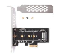 Tarjeta adaptadora PCIE 3.0 X1 a NVME SSD M2, adaptador M.2 PCIe compatible con 2230 2242 2260 2280