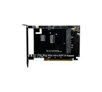 Tarjeta Adaptadora PCIe 4.0 X16 A Gen-Z 4C+/SFF-TA-1002 Compatible con Chasis Externo OCP NIC 3.0. Tarjeta de Expansión PCIe X16.
