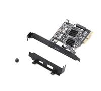 Tarjeta adaptadora PCIe a USB 3.2 Gen 2, tarjeta de expansión interna de panel frontal tipo C, alta velocidad de 10 Gbps
